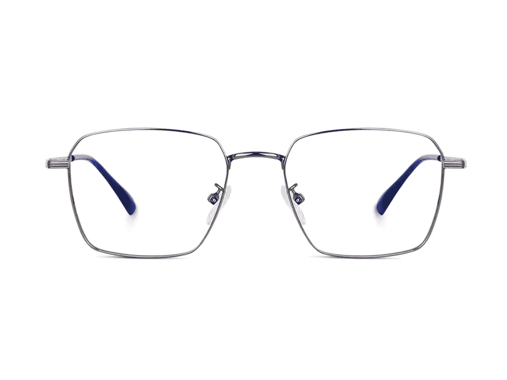 Full Rim Square Metal Frame Unisex