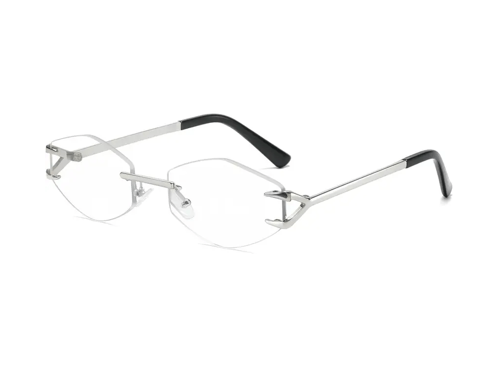 Rimless Oval Frame