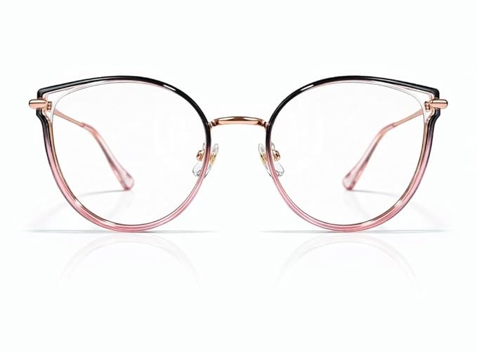Full Rim Cat Eye Metal Frame