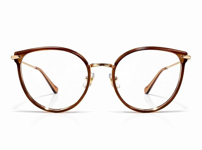 Full Rim Cat Eye Metal Frame